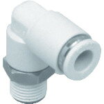 CKD チューブ継手 ニュージョイント エルボタイプ（1袋＝1個入り） 適合チューブ外径10mm 接続口径R1／8 GWL10-6 【401-4898】