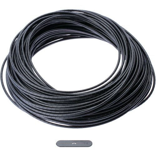 パンドウイット スパイラルラッピング 耐候性ナイロン66 黒 T12N-C0 【403-8134】