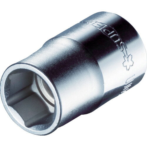 スーパー ソケットレンチ用ソケット（差込角：9．5mm）六角対辺：6mm NHS306 【409-3411】