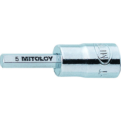 ミトロイ 1／4 ヘックスソケット 5mm P205HT 【411-4507】