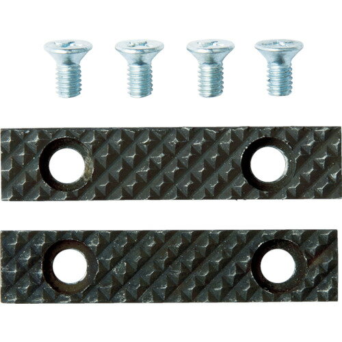 TRUSCO 回転式ベンチバイス BV50SN用 口金・固定ねじセット BV50SNKB 【414-9581】