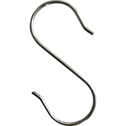 【特長】■ステンレス製でサビに強く線径が細いため、小さな穴にも通して使用できます。【用途】■物の吊り下げ、引っ掛けとして。【仕様】■使用荷重(kN)：0.02■D(mm)：2.4■L(mm)：70■S(mm)：18■袋入数(個)：10【材質...