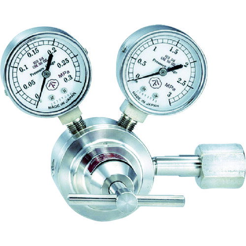 ヤマト ガス調整器 腐食性ガス用圧力調整器 YS−1 二酸化硫黄 YS-1-R-2101-1304-SO2 【434-6955】