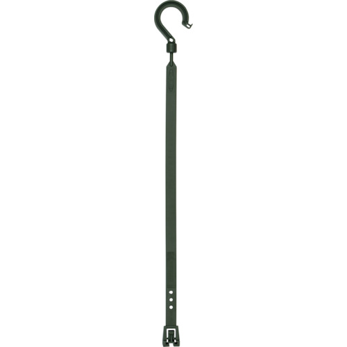 日動 万能フッカー 400mm 丸フック付 【オリーブグリーン】 BH-400SH-OG 【435-1067】