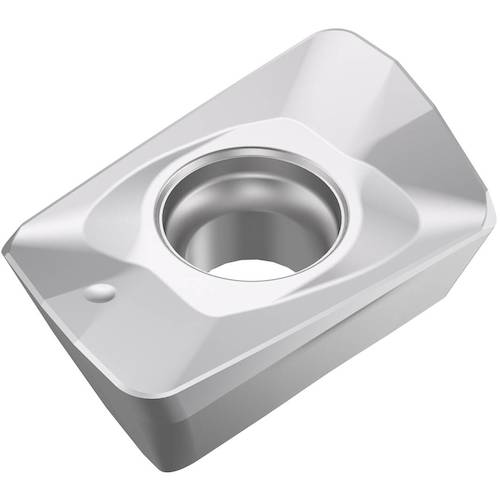 【特長】■2コーナー仕様のショルダカッタ用チップです、3次元加工にもご使用できます、ノーズR設定、刃先処理、材種の組合せが非常に豊富です。【仕様】■BS(mm):1.3■LE(mm):9.3■RE(mm):0.8■S(mm):3.83■W1(mm):6.9■SECO　Turbo-10用インサート　CVD材種■適合カッタ ; R217.69/R220.69-10サイズ…