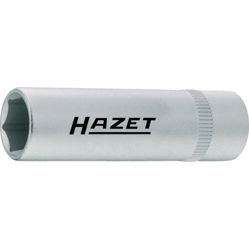 HAZET ディープソケットレンチ（6角タイプ・差込角6．35mm・対辺12mm） 850LG-12 【439-4607】