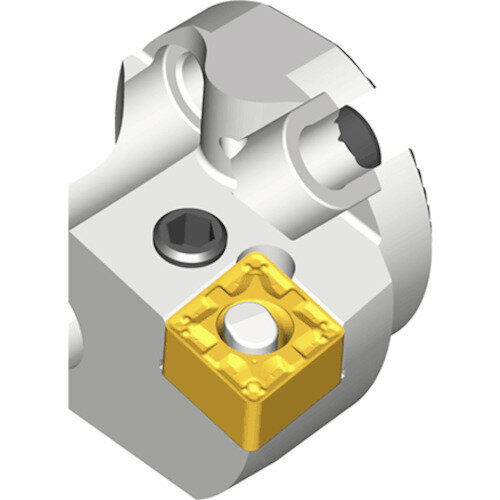 【特長】■突き出しの長い内径加工に、防振機構採用のボーリング工具です。【用途】■内径加工用。【仕様】■全長(mm)：32■適合チップ：CNMG0904…■防振バー用・交換式ヘッド