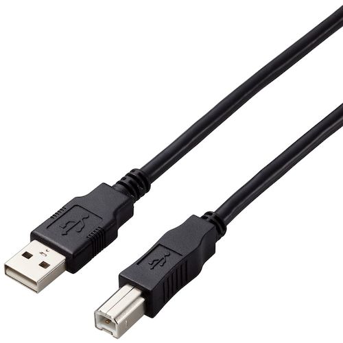 【特長】■UL規格に対応し、部材固定とともに長期供給を実現したUSB2.0-A - USB2.0-Bケーブルです。【用途】■周辺機器の接続に。【仕様】■長さ(m)：5■色：ブラック■インターフェース：USB2.0■コネクタ形状：USB-Aオス - USB-Bオス■長さ(mm)：5■ケーブル長(m)：5