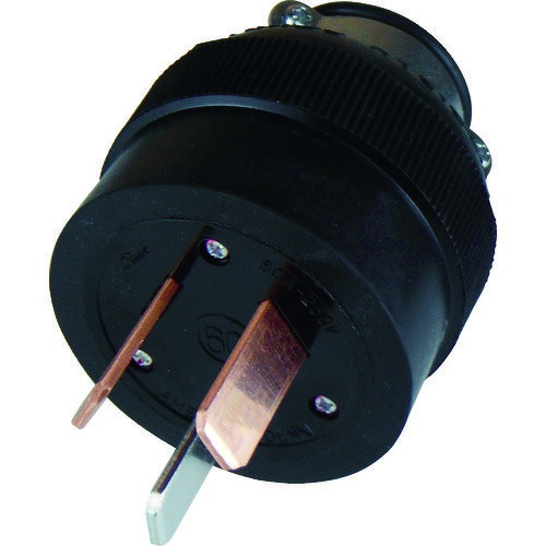 アメリカン電機 平刃形 ゴムプラグ 3P60A250V R552 【442-9478】