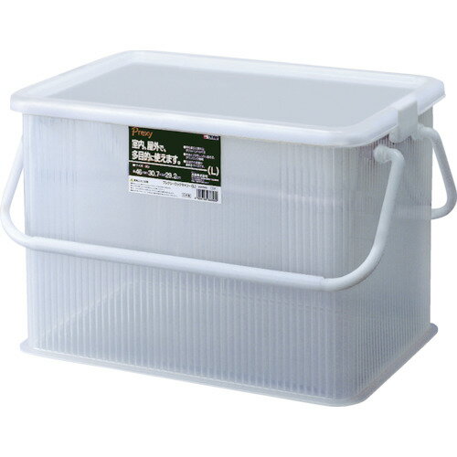 TENMA プレクシーロックキャリーL クリアナチュラル460×307×292 110005874 【444-8863】