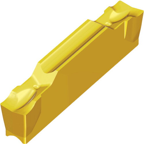 【特長】■チップとホルダーの接触面が、独自のアーチ構造で、高い把握力を実現。【用途】■突切・溝入加工用。■軽切削用。■鋳鉄・アルミ合金及び非鉄金属の一般加工用。【仕様】■適合被削材：K・N・S■コーティング：超硬■2コーナー使い・突っ切り・溝入れ工具