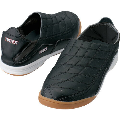 アイトス セーフティシューズTULTEX 踵踏み ブラック S AZ-51604-010-S 【449-1319】