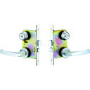 MIWA 木製ドア用レバーハンドル錠 WLA20−1 シリンダーU9バックセット51mmケース深さ72mm扉厚33〜42mm TRWLA20-1 【...