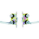 MIWA 木製ドア用レバーハンドル錠 WLA50−1 シリンダーU9バックセット51mmケース深さ72mm扉厚33〜42mm TRWLA50-1 【...