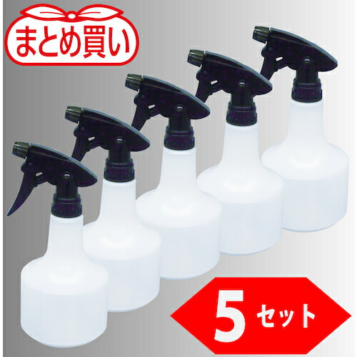 TRUSCO まとめ買い エコノミースプレーガン 500ml 5個セット TSEG-500-P5 【450-6753】