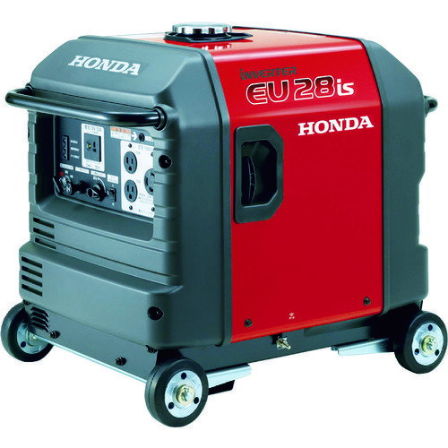 HONDA 正弦波インバーター搭載発電機 2．8kVA（交流／直流）セル付／車輪付 EU28IS1JNA3 【451-5218】