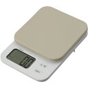 dretec デジタルスケール「ブランジェ」2kg ベージュ KS-729BE 【468-9482】(4)