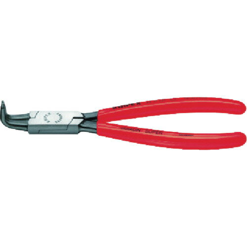 KNIPEX 4421−J41 穴用スナップリングプライヤー 曲 4421-J41 【471-3559】