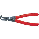 KNIPEX 4821-J41 穴用精密スナップリングプライヤー 曲 4821-J41 【471-3672】
