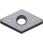 【特長】■新開発コーティングMEGACOAT TOUGHを採用、高密着層により膜剥離を抑制し、長寿命・安定加工を実現します。【用途】■被削材:高硬度材。【仕様】■チップ形状：ひし形55°■厚さ(mm)：6.35