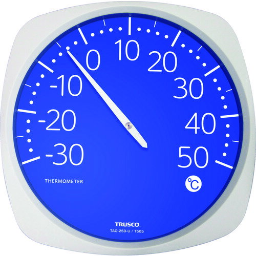 TRUSCO 大型アナログ温度計 TAO-250-U 【473-6796】