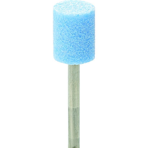 ナカニシ 軸付砥石（1Pk（袋）＝10本）粒度＃60 ブルー 円筒 外径10mm 42636 【476-5907】