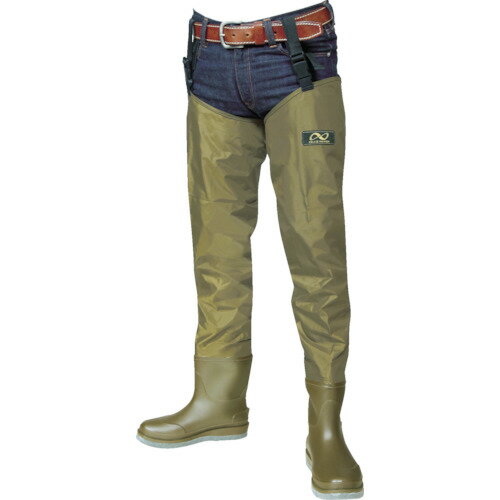 ハンシン W−77 ヒップウェーダー 先丸 25．0cm W-77-25.0 【481-7362】