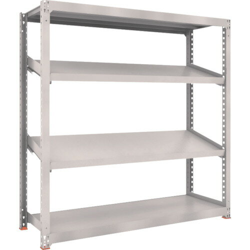 TRUSCO スチールラック M3型中量棚 1800X571XH1800 4段 傾斜2段 M3-6664K2 【484-4386】