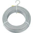 TRUSCO メッキ付ワイヤロープ Φ6mmX50m CWM-6S50 【489-1074】