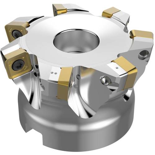 【特長】■汎用用途向けのハイフィードカッタ、4コーナー切れ刃、片面インサートです。【仕様】■APMXS(mm):1.1■DC(mm):46.7■DCSFMS(mm):49.0■LF(mm):40.0■SA(mm):-■TDZ(mm):-