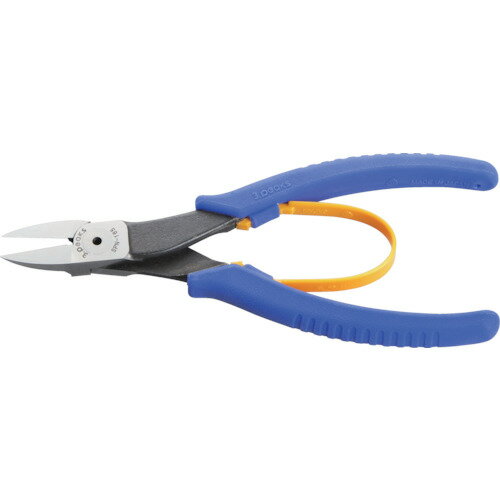 スリーピークス スリムプラスチックニッパ（バネ付） 165mm SPN-165S 【494-2787】