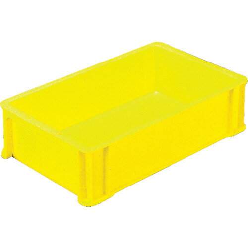 ヒシ S型コンテナ有効内寸407×242×105mm 黄 S-12 Y 【503-6259】