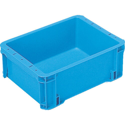 ヒシ S型コンテナ W365×D270×H137 青 青 S-9F B 【504-2364】