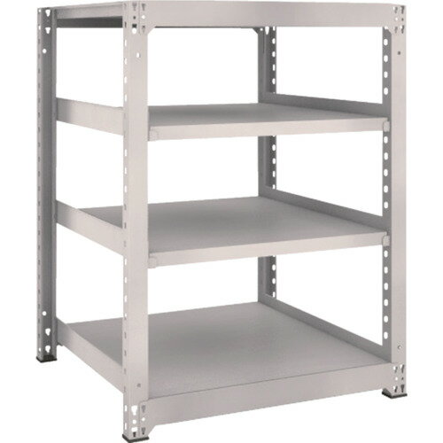 TRUSCO スチールラック M5型 W900×D921×H1200 4段 単体 ネオグレー M5-4394 NG(ネオグレー) 【506-4708】