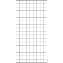 TRUSCO 棚用ディスプレイネット 金具付 450X900 黒 TN-4509 BK (450X900)(カナグツキ) 【512-7556】