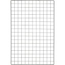 TRUSCO 棚用ディスプレイネット 金具付 600X900 黒 TN-6009 BK (600X900)(カナグツキ) 【512-7637】