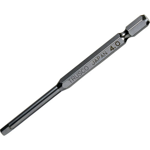 TRUSCO 六角ビット 100L 4．0mm THBM-40 【524-2310】