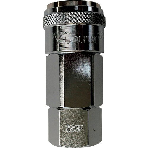 NKCカップリング YNL型ワンタッチカップリングソケット Rc1／4メネジ YNL-22SF 【535-7804】