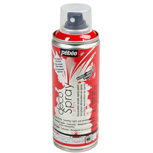ペベオ デコスプレー200ml グロス色 グロスレッド 093842 【538-2797】