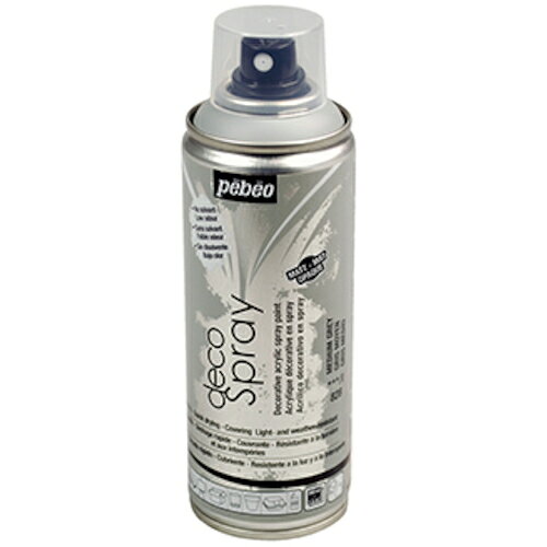 ペベオ デコスプレー200ml マット色 ミディアムグレイ 093828 【538-2798】