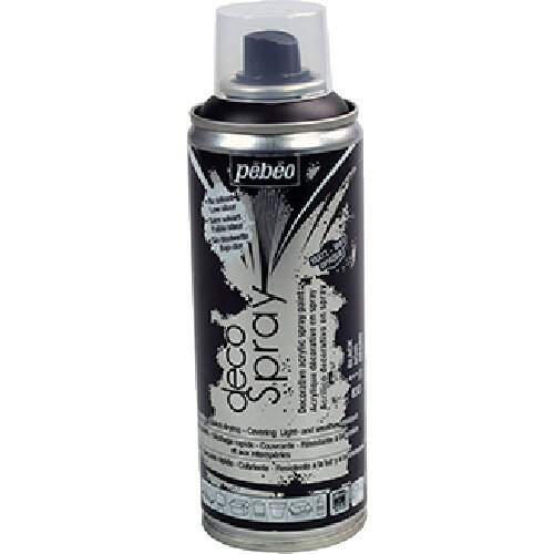 ペベオ デコスプレー200ml マット色 ブラック 093830 【538-2801】