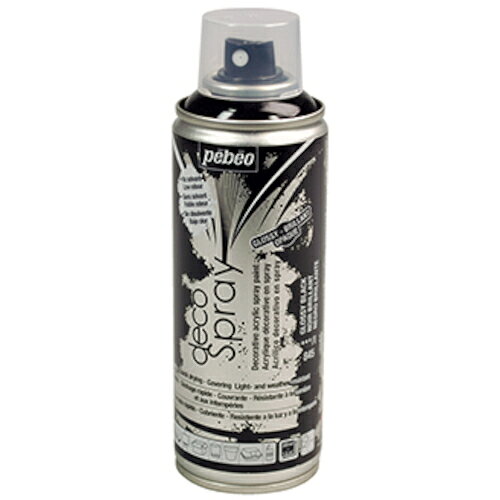 ペベオ デコスプレー200ml グロス色 グロスブラック 093845 【538-2806】