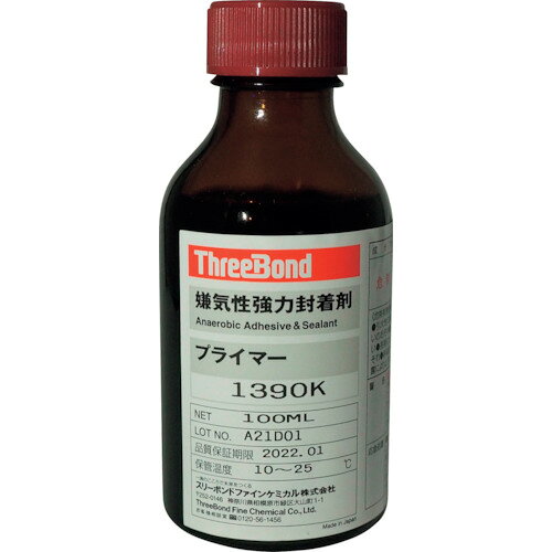 スリーボンド 嫌気性封着剤用硬化促進剤 100ML TB1390K 【547-2204】