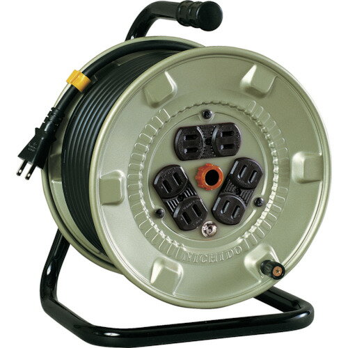 日動 電工ドラム 100V アースなし 20m NNP-206D 【552-1872】