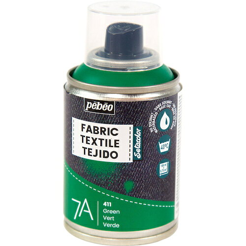 ペベオ 布用水性アクリルスプレー セタスプレー 100ml グリーン 805411 【555-0101】