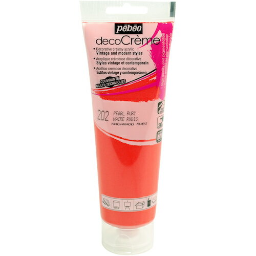 ペベオ デコクリーム 120ml パール色 ルビー 089202 【555-9418】