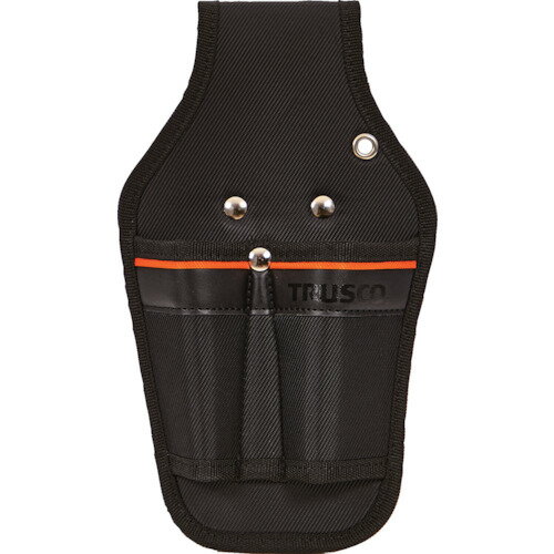 TRUSCO ペンチケース 2丁差し ブラック TC82-A 【562-8973】