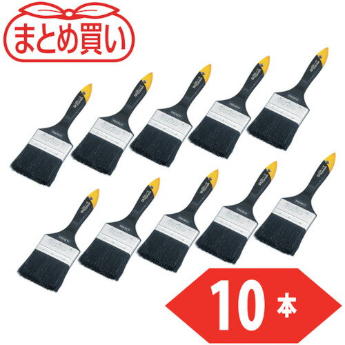 TRUSCO まとめ買いダスター刷毛356 3インチ 75mm 10本入り TPB-356-3-10P 【567-2779】