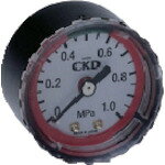 CKD セーフティマーク付圧力計 G40D-6-P10 【581-6106】