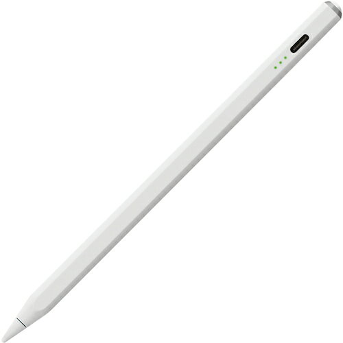 ナカバヤシ iPad専用充電式タッチペン ホワイト TPEN-001W 【585-4223】